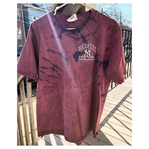 Yankees Tie Dye Tee